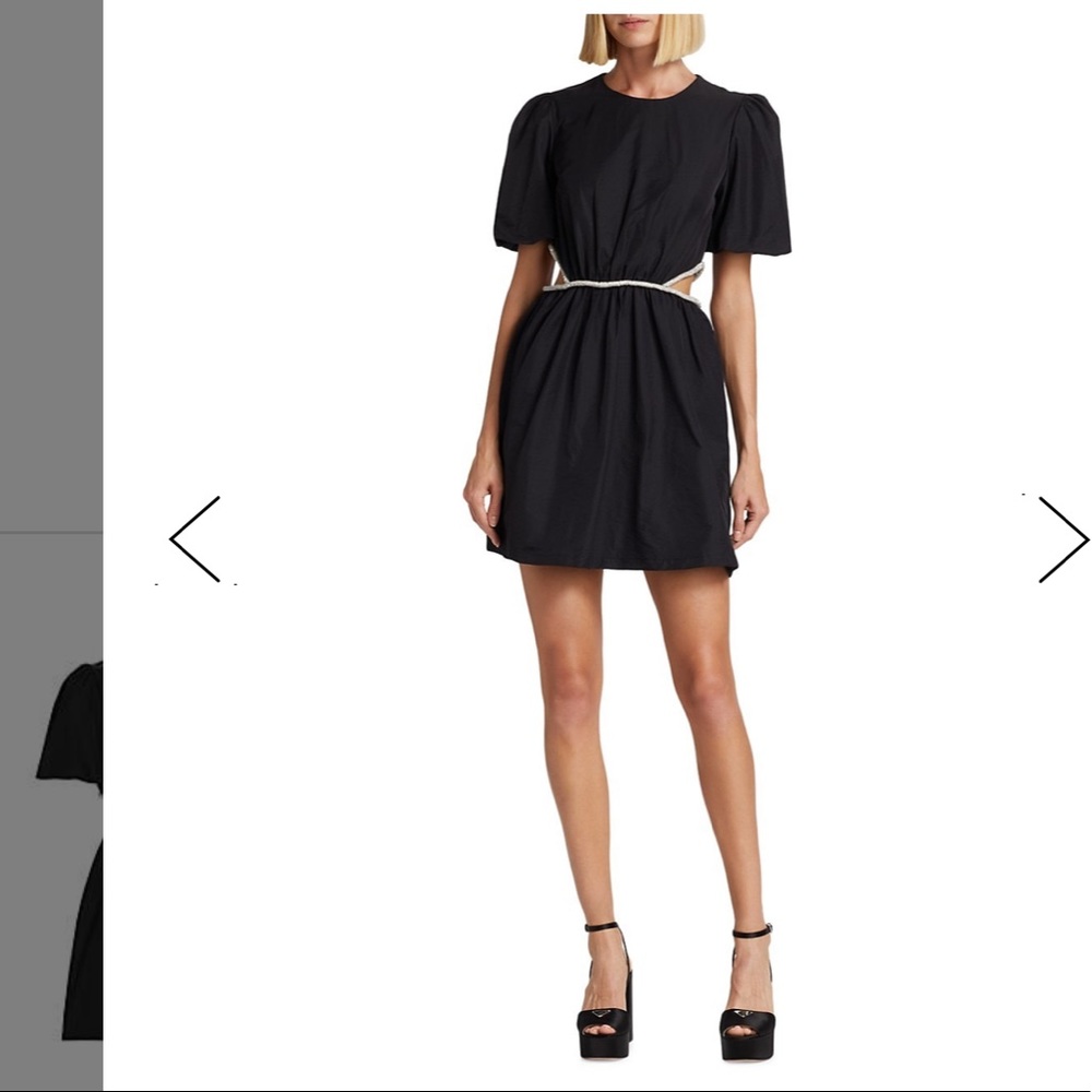 Wayf Esmeralda Cutout Rhinestone Dress - Picture 2 of 5